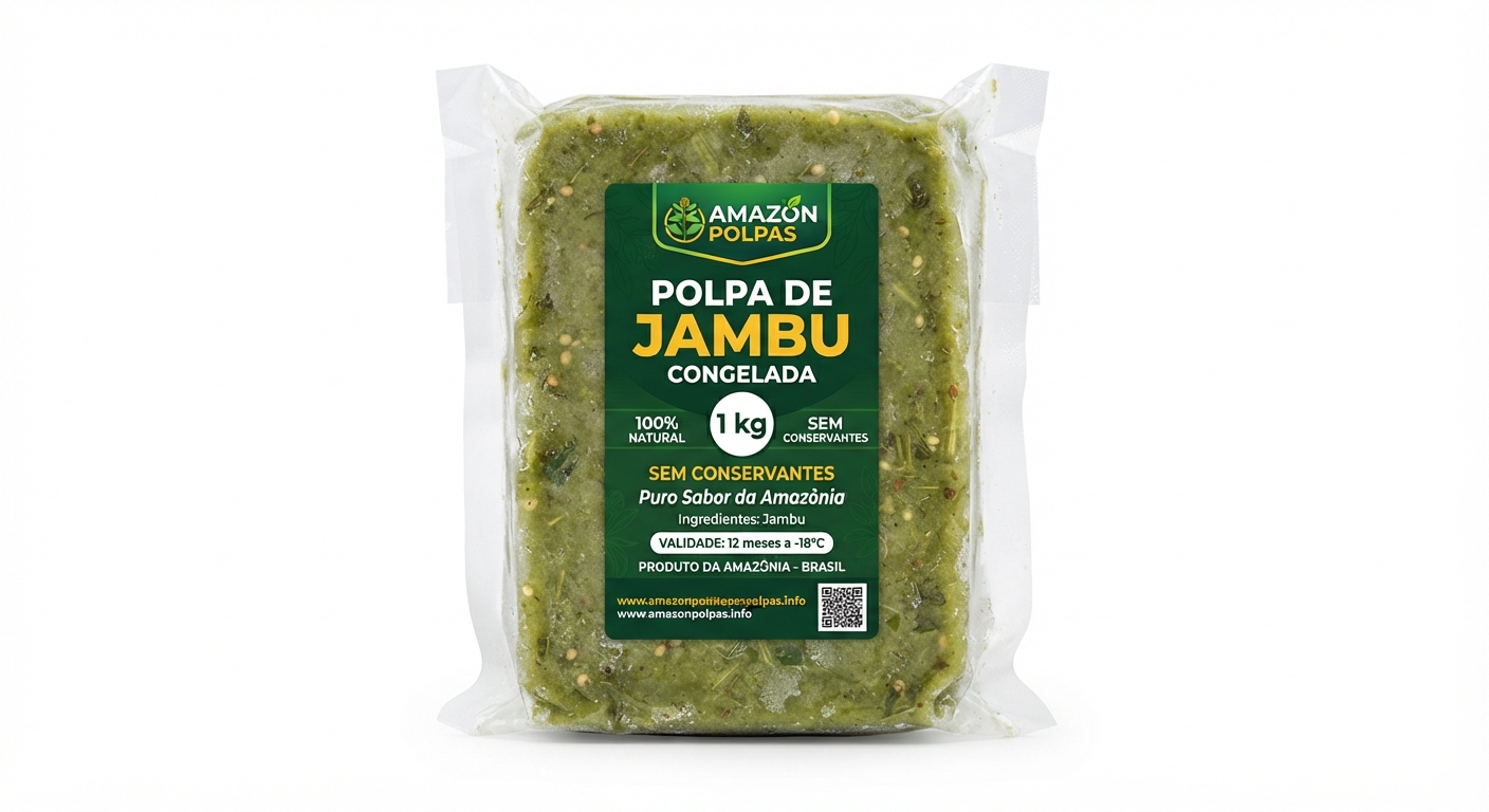 Polpa de Jambu Congelada 1 kg